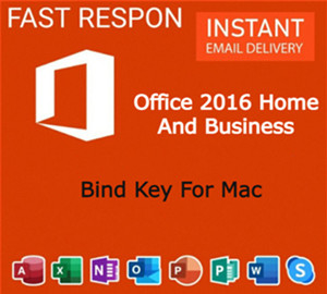 Office 2016 Home And Business Bind Key For Mac lifetime Online activation